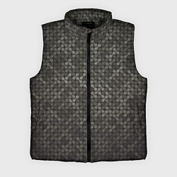 Мужской жилет Geometric textures, цвет: 3D-черный