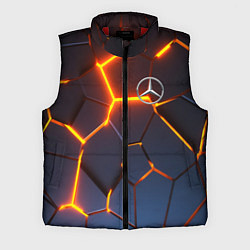 Мужской жилет MERCEDES-BENZ AMG 3D ГЕОМЕТРИЯ, цвет: 3D-красный