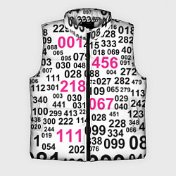 Мужской жилет Игра в кальмара: номера игроков