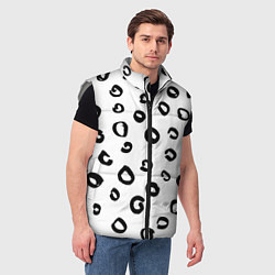 Мужской жилет Леопардовый окрас, цвет: 3D-светло-серый — фото 2