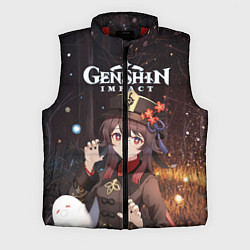 Мужской жилет Hu Tao, цвет: 3D-красный