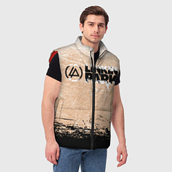Мужской жилет Linkin Park Рок Группа Линкин Парк, цвет: 3D-красный — фото 2