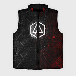 Мужской жилет Linkin Park Logo Линкин Парк, цвет: 3D-красный