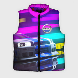 Мужской жилет NISSAN GT-R SKYLINE, цвет: 3D-красный