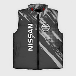 Мужской жилет Nissan Car Ниссан, цвет: 3D-красный