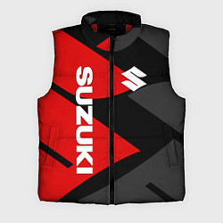 Мужской жилет SUZUKI СУЗУКИ RED LOGO, цвет: 3D-красный