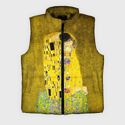 Мужской жилет Влюблённые поцелуй художник Климт