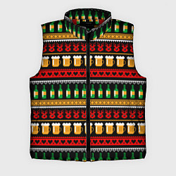 Мужской жилет Пивной свитер, цвет: 3D-красный