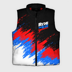 Мужской жилет RIDE OR DIE RUSSIA EXTREME, цвет: 3D-красный