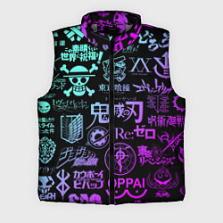 Мужской жилет Аниме лого