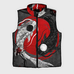 Мужской жилет Рыбки Инь и Ян, цвет: 3D-черный