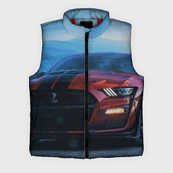 Мужской жилет Авто вечером, цвет: 3D-красный