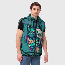 Мужской жилет Cyberpunk 2077!, цвет: 3D-светло-серый — фото 2