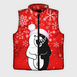 Мужской жилет НОВОГОДНИЙ MONOKUMA, цвет: 3D-красный