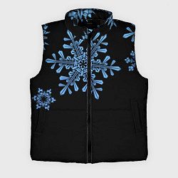Мужской жилет Минималистичные Снежинки