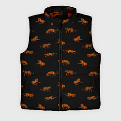 Мужской жилет Тигры паттерн Tigers pattern