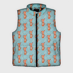 Мужской жилет Тигрята паттерн, цвет: 3D-черный