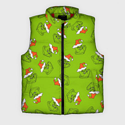 Мужской жилет Гринч Укротитель рождества, цвет: 3D-красный