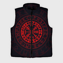 Мужской жилет Красный Вегвизир, цвет: 3D-черный