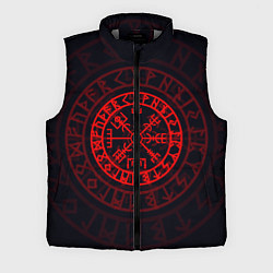 Мужской жилет Красный Вегвизир, цвет: 3D-светло-серый