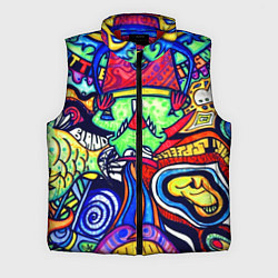 Мужской жилет ПСИХОДЕЛЛА, цвет: 3D-красный