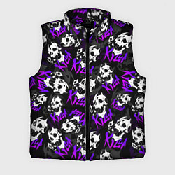 Мужской жилет JOJO KILLER QUEEN КОРОЛЕВА УБИЙЦА УЗОР, цвет: 3D-черный