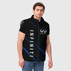 Мужской жилет INFINITI ИНФИНИТИ, цвет: 3D-светло-серый — фото 2