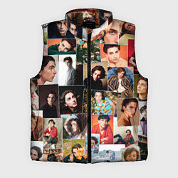 Мужской жилет Тимоти цветной коллаж, цвет: 3D-черный