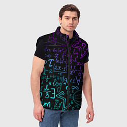 Мужской жилет НЕОНОВЫЕ ФОРМУЛЫ NEON FORMULAS, цвет: 3D-черный — фото 2