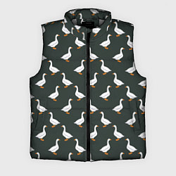 Мужской жилет Гуси паттерн