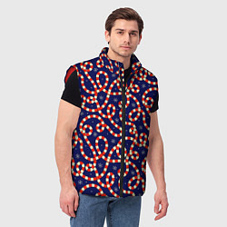 Мужской жилет БЕСКОНЕЧНЫЙ ЛЕДЕНЕЦ САНТЫ, цвет: 3D-красный — фото 2