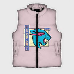 Мужской жилет Mr Beast Japan Full Print, цвет: 3D-черный