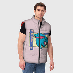 Мужской жилет Mr Beast Japan Full Print, цвет: 3D-красный — фото 2