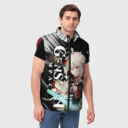 Мужской жилет КАДЗУХА АНЕМО KAZUHA, цвет: 3D-красный — фото 2