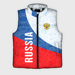 Мужской жилет RUSSIA SPORT STYLE РОССИЯ СПОРТИВНЫЙ СТИЛЬ, цвет: 3D-черный
