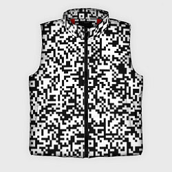 Мужской жилет Стиль QR код, цвет: 3D-красный