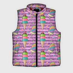 Мужской жилет Радужное мороженое