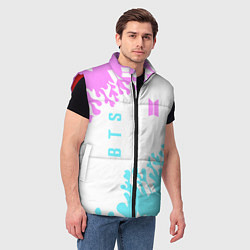 Мужской жилет BTS патер, цвет: 3D-красный — фото 2
