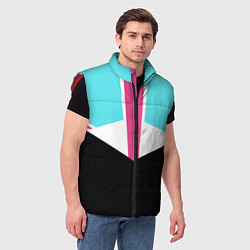 Мужской жилет Ретро 90-х, цвет: 3D-красный — фото 2