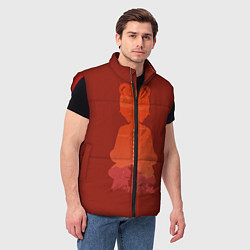 Мужской жилет Сян Лин и Гоба на рассвете, цвет: 3D-красный — фото 2