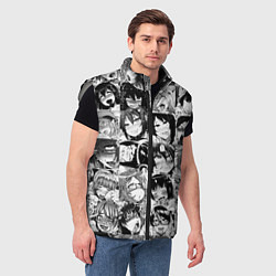 Мужской жилет AHEGAO - АХЕГАО, цвет: 3D-светло-серый — фото 2