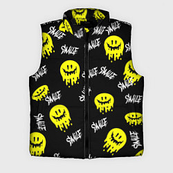 Мужской жилет SMILE smile граффити, цвет: 3D-черный