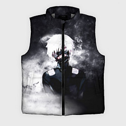 Мужской жилет Токийский Гуль в Дыму Tokyo Ghoul Smoke, цвет: 3D-светло-серый