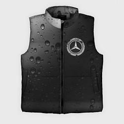 Мужской жилет MERCEDES - Капли, цвет: 3D-черный