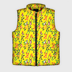 Мужской жилет PUNK - PUNK - PUNK, цвет: 3D-красный