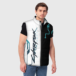 Мужской жилет Cyberpunk 2077 Game, цвет: 3D-черный — фото 2