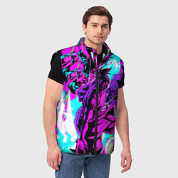Мужской жилет Katana Zero Файтинг Катана Зеро Игра, цвет: 3D-черный — фото 2