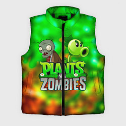 Мужской жилет Plants vs Zombies горохострел и зомби