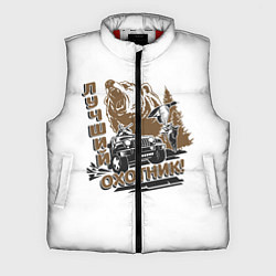 Мужской жилет Лучший Охотник!, цвет: 3D-красный