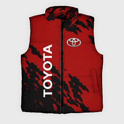 Мужской жилет Toyota - Летучие мыши, цвет: 3D-черный